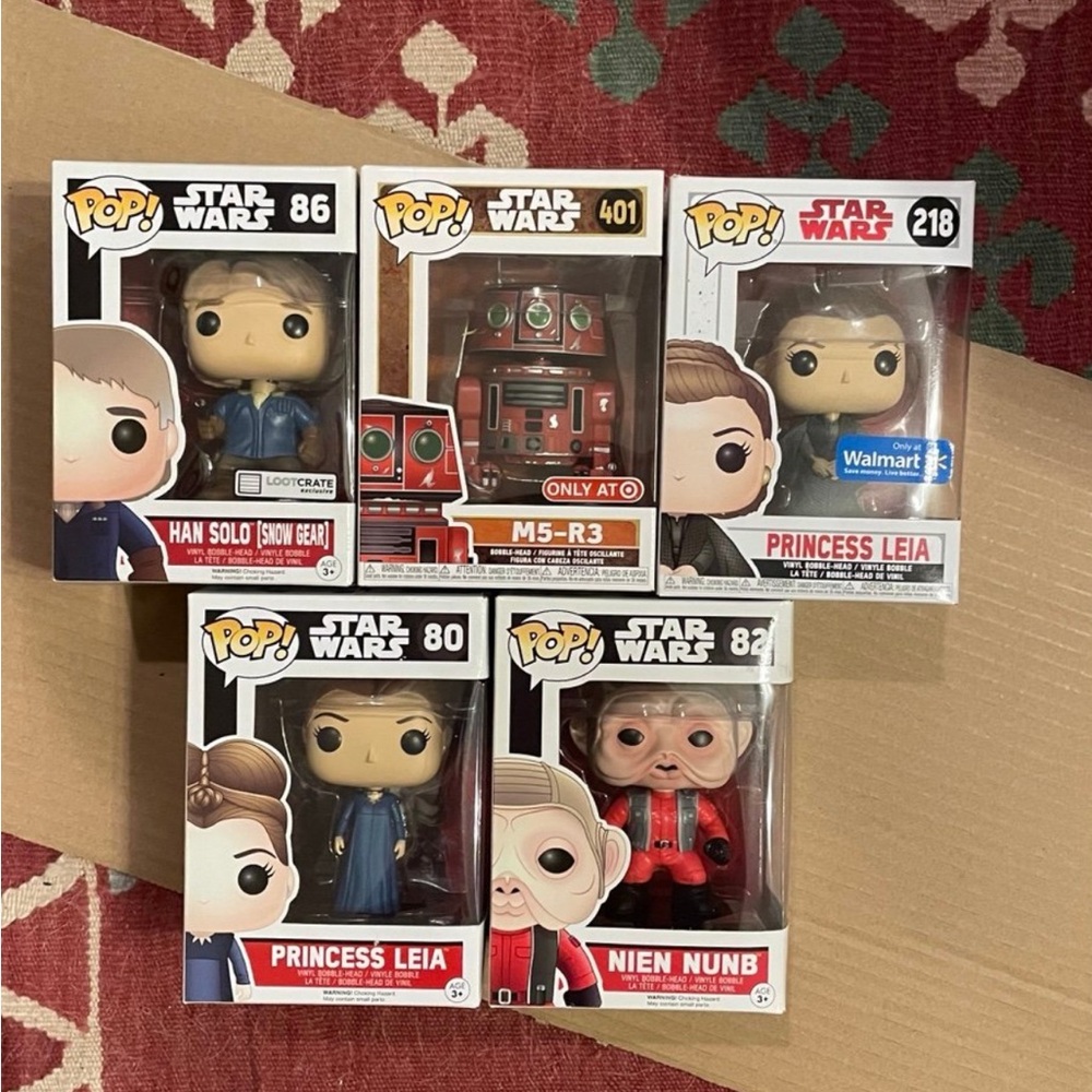 Star Wars Funko Pop Lot 2 - Picture 1 of 5